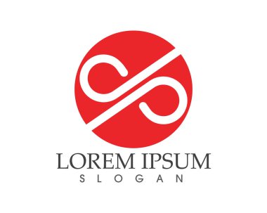 Sonsuzluk logosu ve sembol simge simgeleri uygulaması 