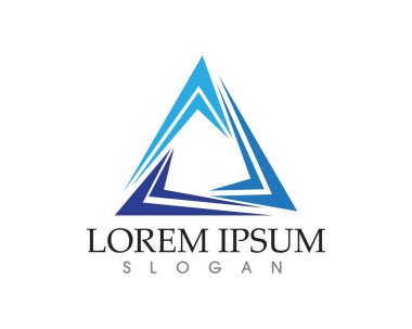 Vektör - İş soyut logo tasarım şablonu 