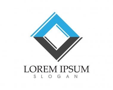 Vektör - İş soyut logo tasarım şablonu 