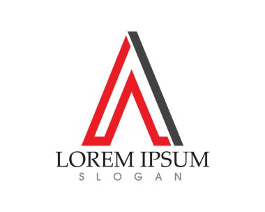 Bir Harf Logosu İş Şablonu Vektör simgesi