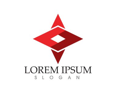 Vektör - Pusula işaretleri ve simgeler logosu