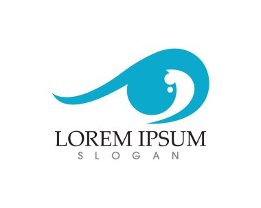 Göz bakım logosu ve semboller şablon vektör simgeleri uygulaması