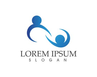 Sağlık başarısı insanlar logoyu ve sembolleri önemser