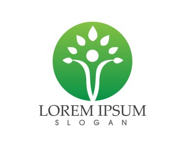 Sağlık başarısı insanlar logoyu ve sembolleri önemser
