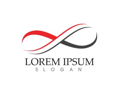 Sonsuzluk logosu ve sembol simge simgeleri uygulaması 