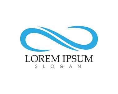 Sonsuzluk logosu ve sembol simge simgeleri uygulaması 