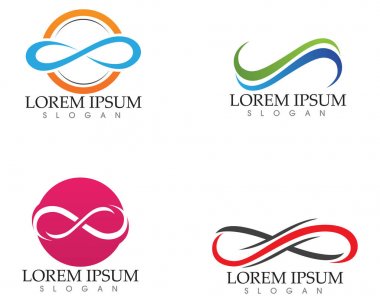 Sonsuzluk logosu ve sembol simge simgeleri uygulaması 