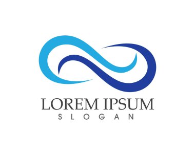 Sonsuzluk logosu ve sembol simge simgeleri uygulaması 