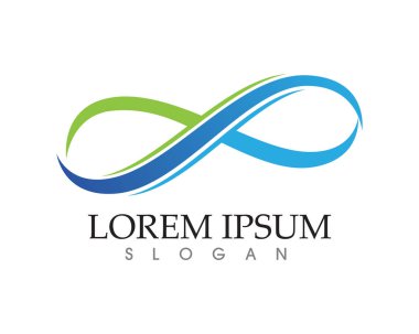 Sonsuzluk logosu ve sembol simge simgeleri uygulaması 