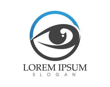 Göz bakım logosu ve semboller şablon vektör simgeleri uygulaması