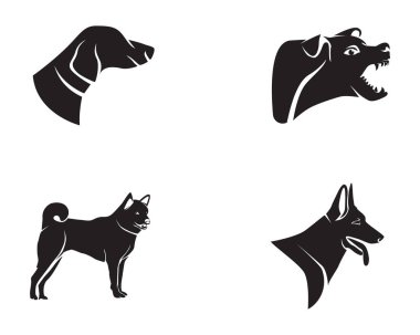 köpek hayvan logo evcil hayvan şablon simgeler app alışveriş