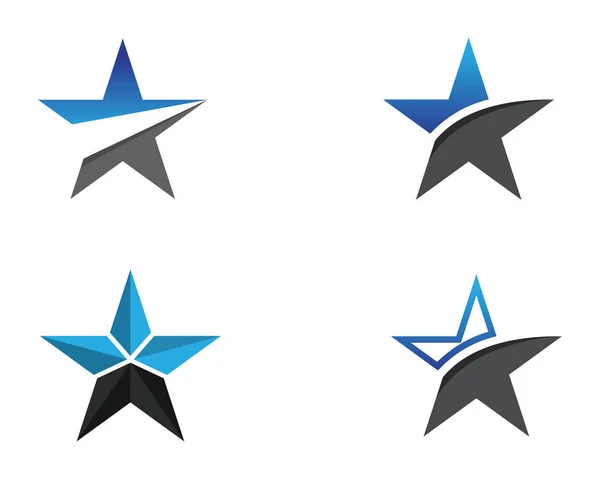 Star Logo et symboles icônes Modèle app — Image vectorielle