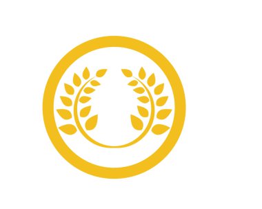 yemek yemek logo ve sembolleri şablon simgeler pirinç
