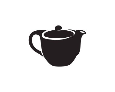Kahve fincanı Logo Şablon vektör tasarımı