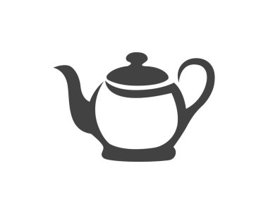 Kahve fincanı Logo Şablon vektör tasarımı