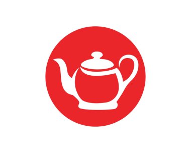 Kahve fincanı Logo Şablon vektör tasarımı