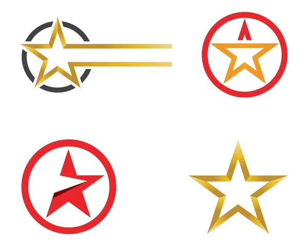 Star Logo et symboles icônes Modèle app — Image vectorielle
