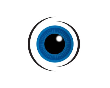 Göz bakım logosu ve semboller şablon vektör simgeleri uygulaması