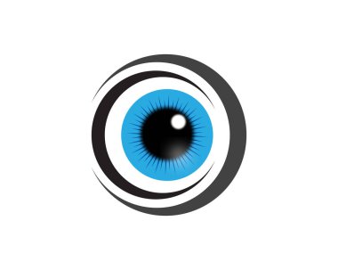 Göz bakım logosu ve semboller şablon vektör simgeleri uygulaması