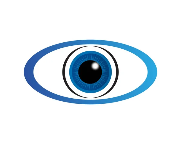 Eye Care Logo Symbols Template Vector Icons App — Stock Vector
