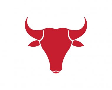 Boğa boynuzu logosu ve semboller simge uygulaması