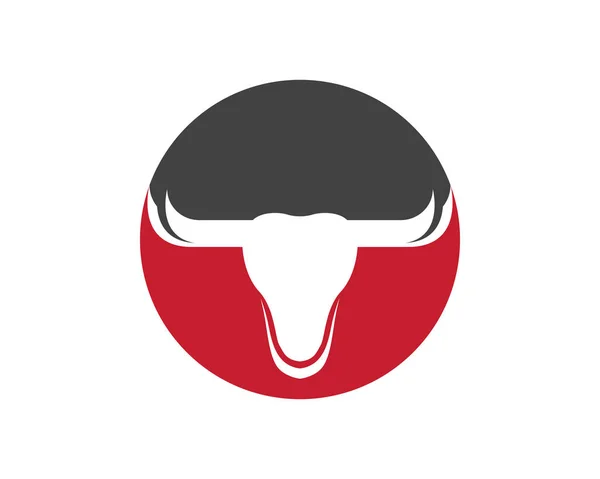 Bull Horn Logo Symboles Modèle Icônes App — Image vectorielle