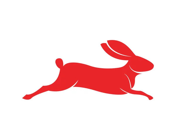 Rabbit Logo template vector icon design — Stock Vector