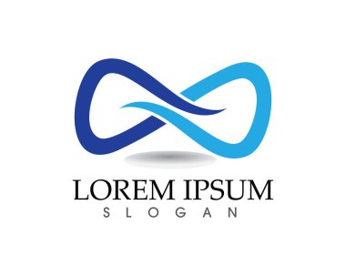 Sonsuzluk logosu ve sembol simge simgeleri uygulaması 