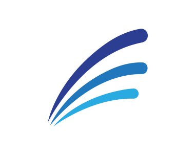 İş Finans logo ve sembolleri konsept illüstrasyon vektör