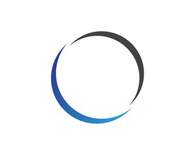 C Harfi Logo Şablon Tasarım Vektörü