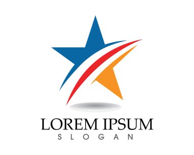 Yıldız logo şablonu