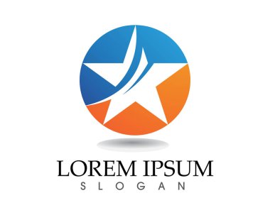 Yıldız logo şablonu