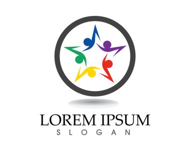 Yıldız logo şablonu