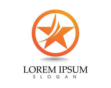 Yıldız logo şablonu