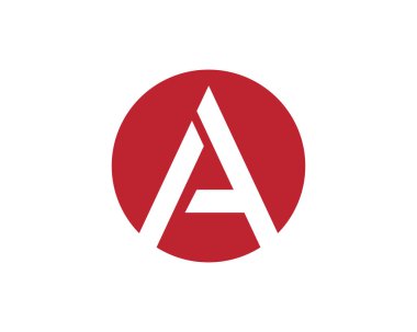 Bir Harf Logosu İş Şablonu Vektör simgesi