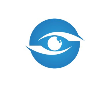 Göz bakım logosu ve semboller şablon vektör simgeleri uygulaması