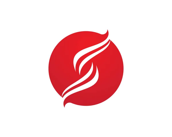 Lettre S Vecteur de conception de logo d'entreprise — Image vectorielle