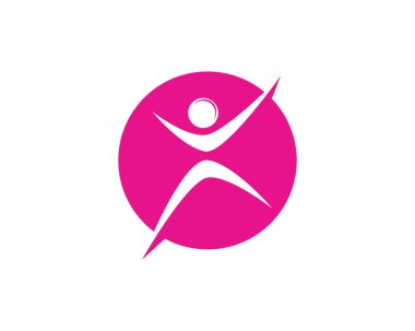 İş başarı insanlar logo ve sembolleri şablonu