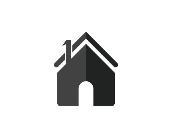 Accueil Logo Symboles Modèle Icônes App — Image vectorielle