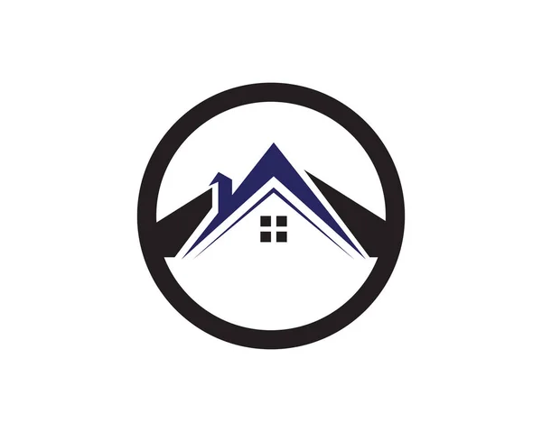 Página Inicial Logotipo Símbolos Modelo Ícones App —  Vetores de Stock