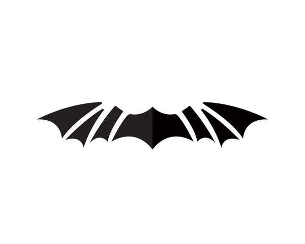 翼のロゴとシンボルでアプリ テンプレート アイコン — ストックベクタ