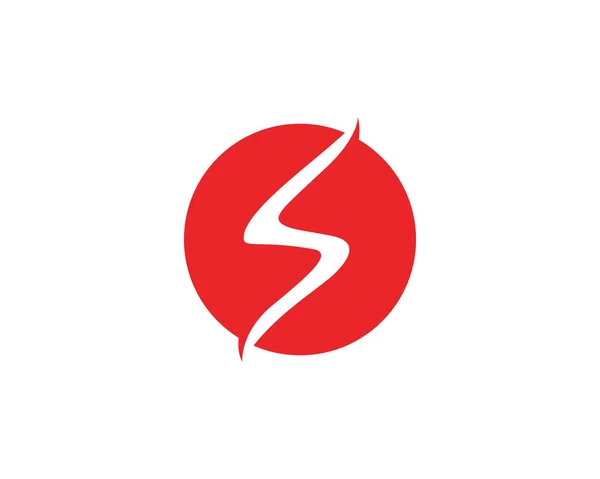 S letra logo Plantilla símbolos iconos aplicación — Vector de stock