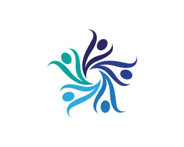 Topluluk insanlar logo ve simgeleri simgeleri