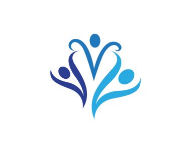 Topluluk insanlar logo ve simgeleri simgeleri
