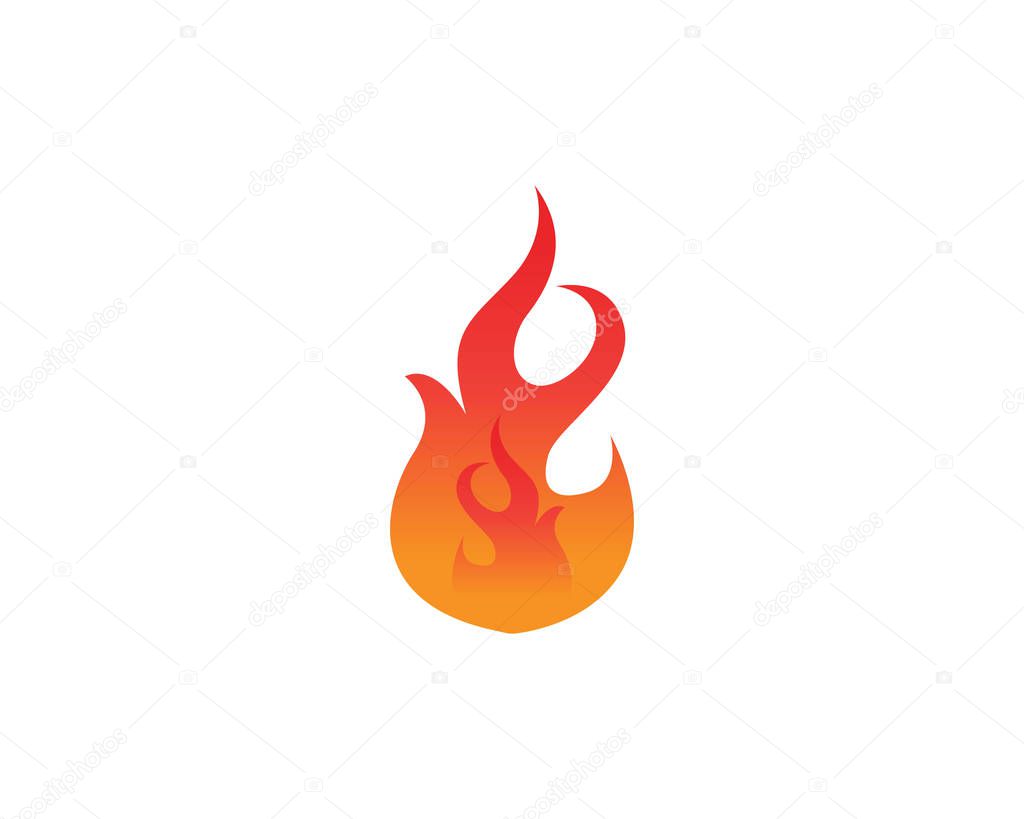 Fire logo and symbols template icons app