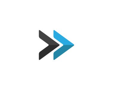 iş soyut logo tasarım şablonu