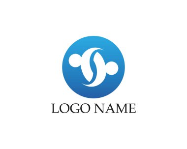 Evlat Edinme ve Toplum Bakımı Logo şablonu vektör simgesi