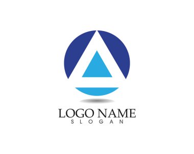 İş soyut logo tasarım şablonu simgeler app