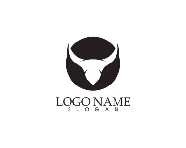 Boğa boynuzu logosu ve semboller simge uygulaması