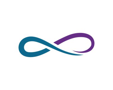 Sonsuzluk logosu ve sembol simge simgeleri uygulaması 